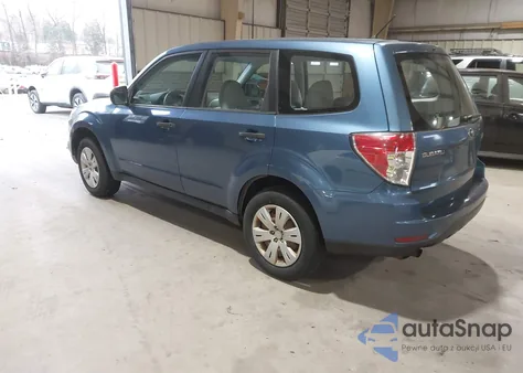 2009 Subaru Forester (Natl) X from USA, damaged, VIN JF2SH61649H752582